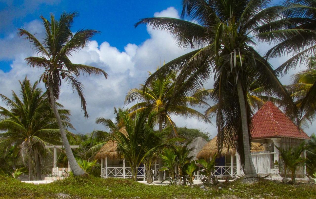 Cabanas Ecoturisticas Costa Maya 마아우알 외부 사진