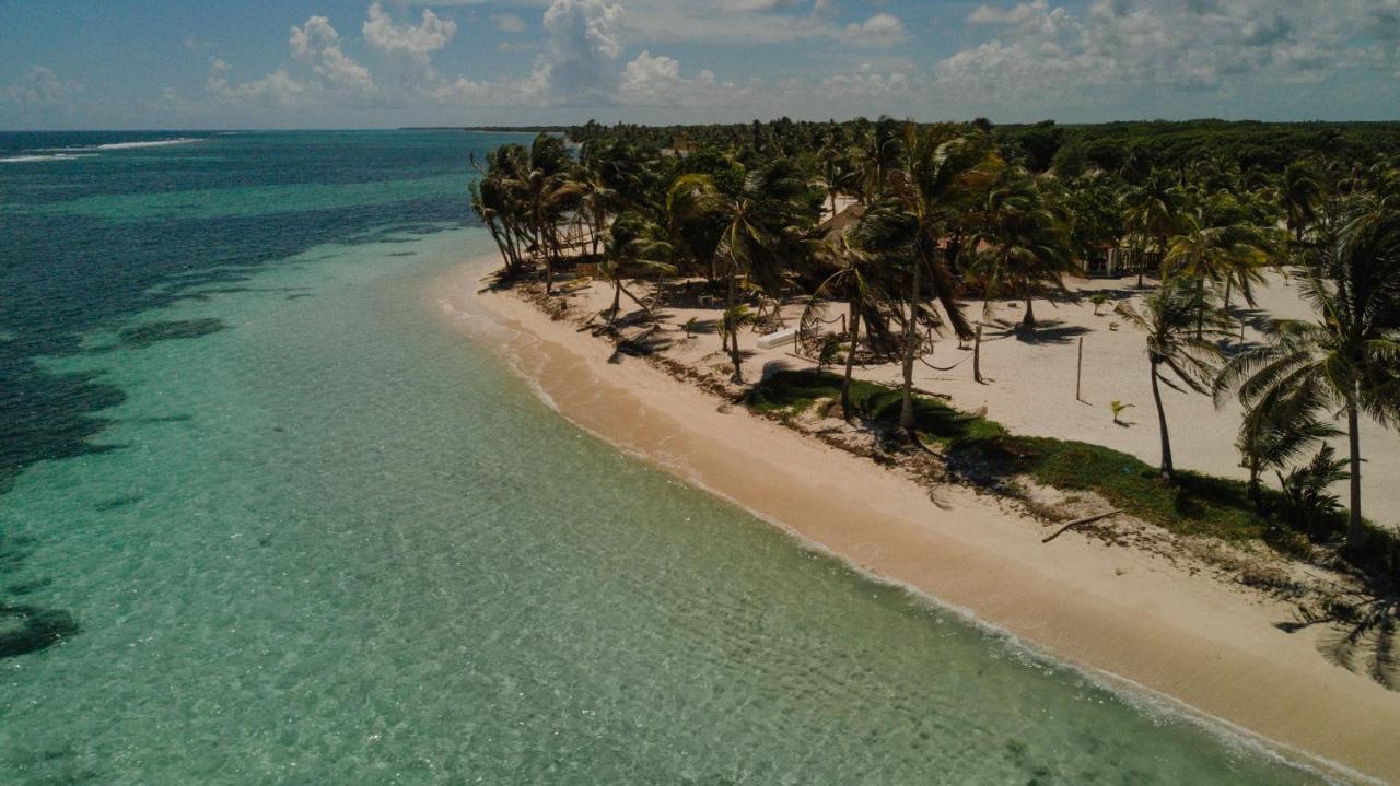 Cabanas Ecoturisticas Costa Maya 마아우알 외부 사진