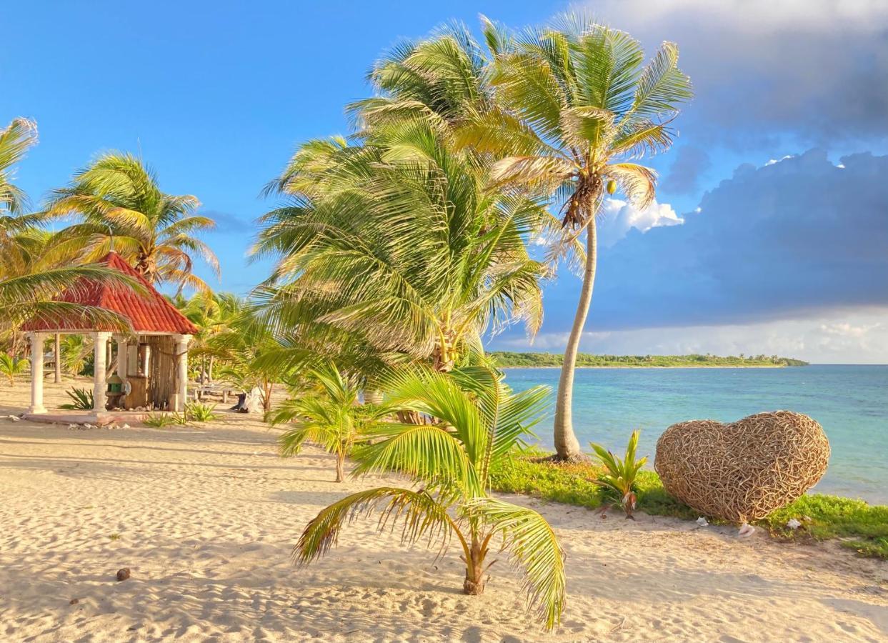 Cabanas Ecoturisticas Costa Maya 마아우알 외부 사진