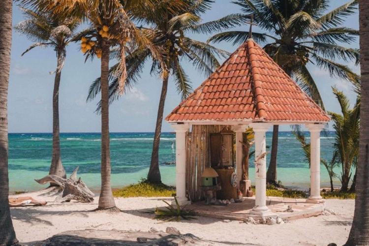 Cabanas Ecoturisticas Costa Maya 마아우알 외부 사진