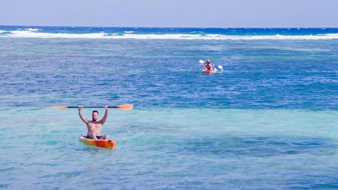 Cabanas Ecoturisticas Costa Maya 마아우알 외부 사진